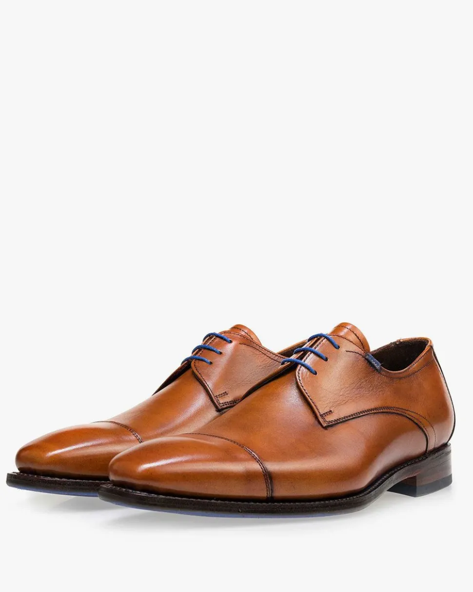 Schick im Büro | Business Schuhe>Floris van Bommel De Loper 02.00 Cognac