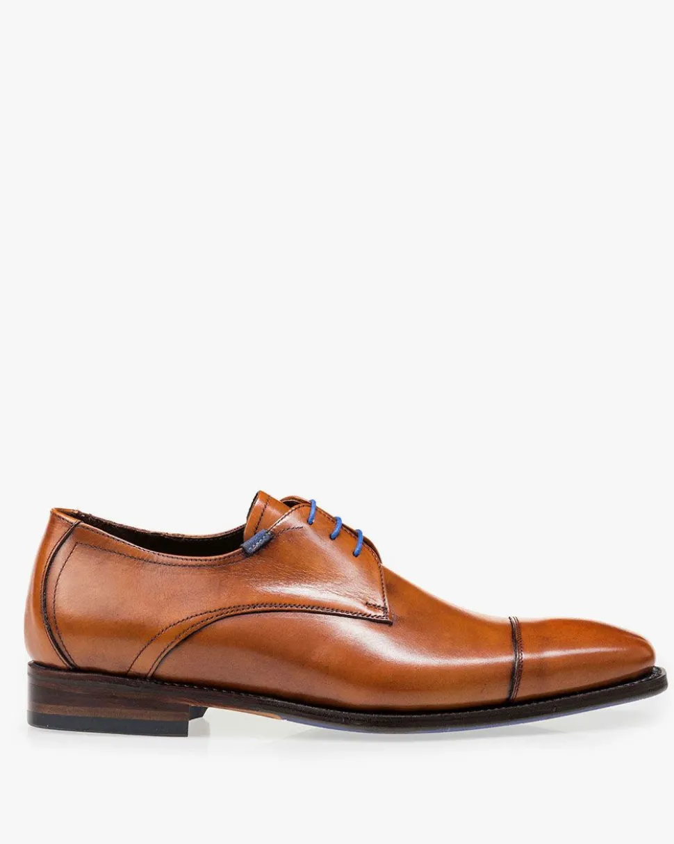 Schick im Büro | Business Schuhe>Floris van Bommel De Loper 02.00 Cognac