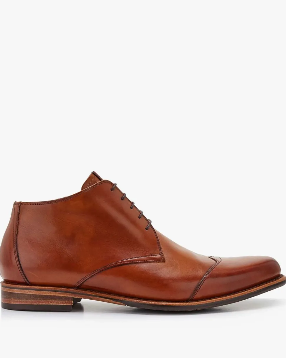Business Schuhe | Schnürer>Floris van Bommel De Marser 01.11 Cognac