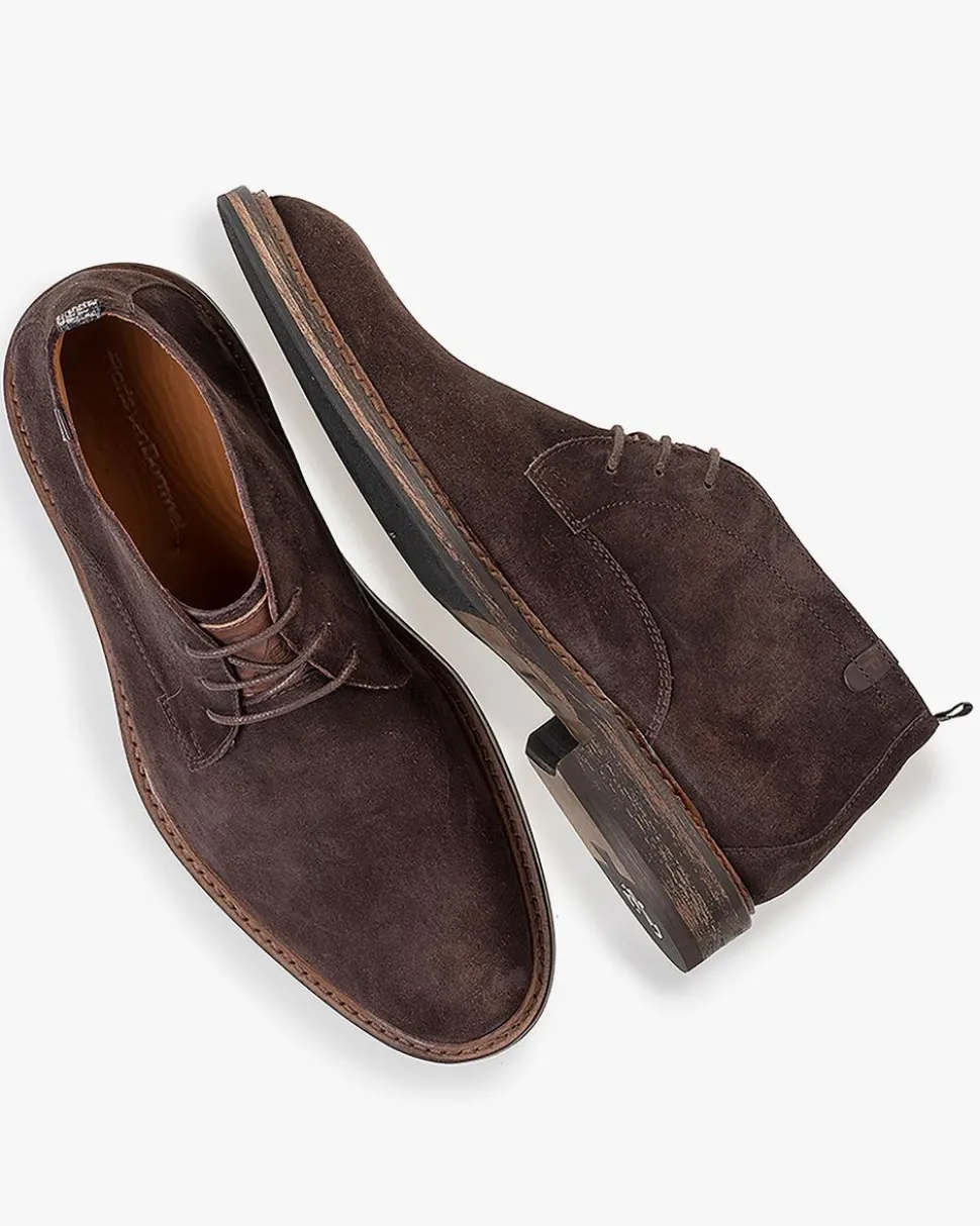 Hochwinter | Stiefeletten>Floris van Bommel De Moker 01.00 Dunkelbraun