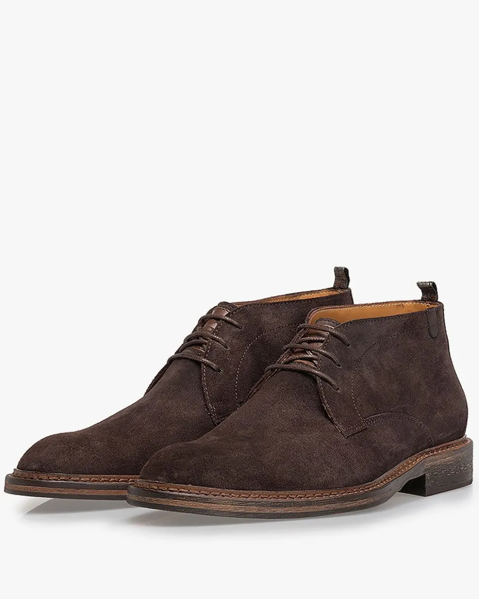 Hochwinter | Stiefeletten>Floris van Bommel De Moker 01.00 Dunkelbraun