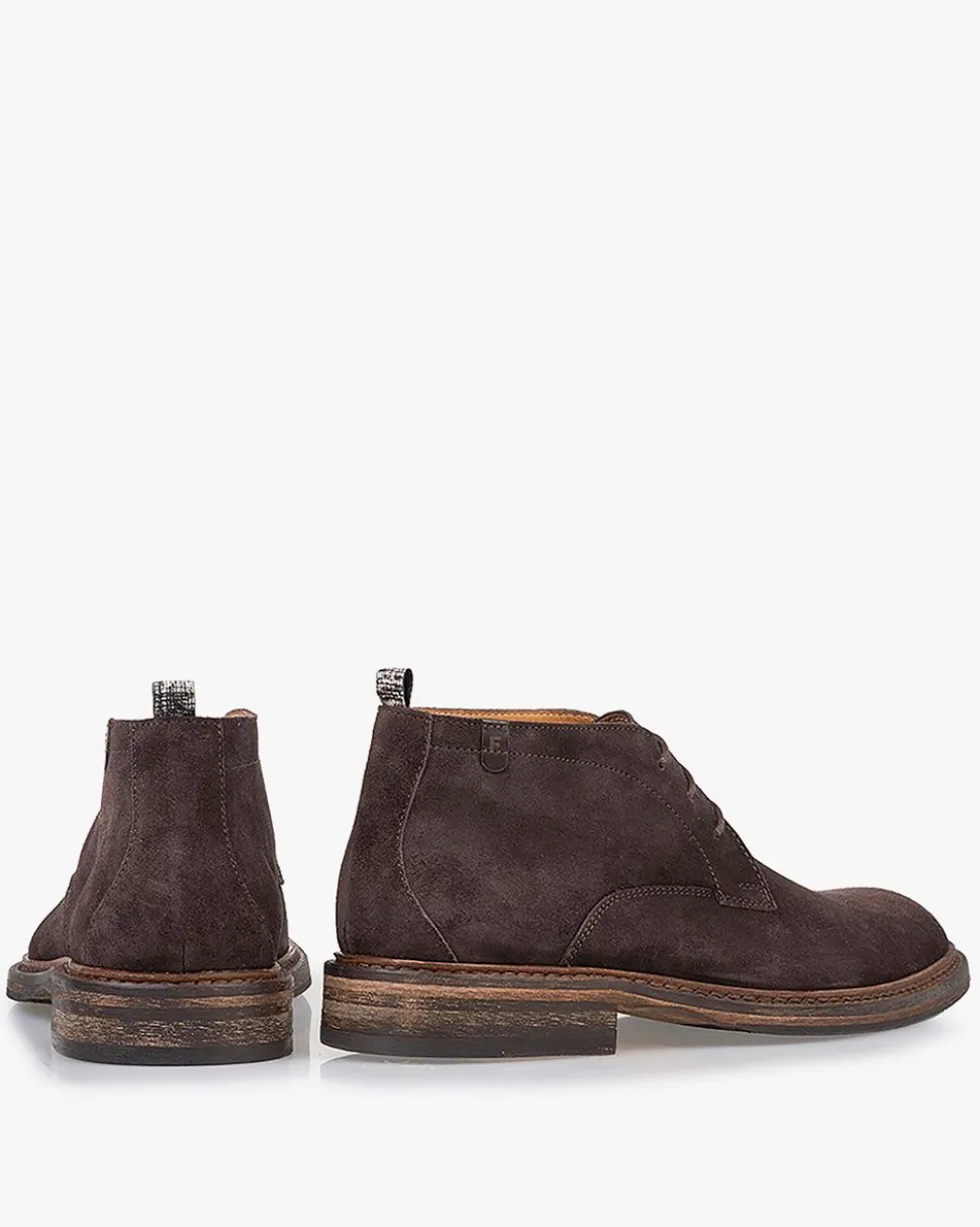 Hochwinter | Stiefeletten>Floris van Bommel De Moker 01.00 Dunkelbraun