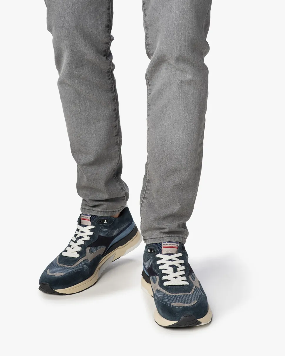 Sneaker>Floris van Bommel De Runner 02.15 Blau