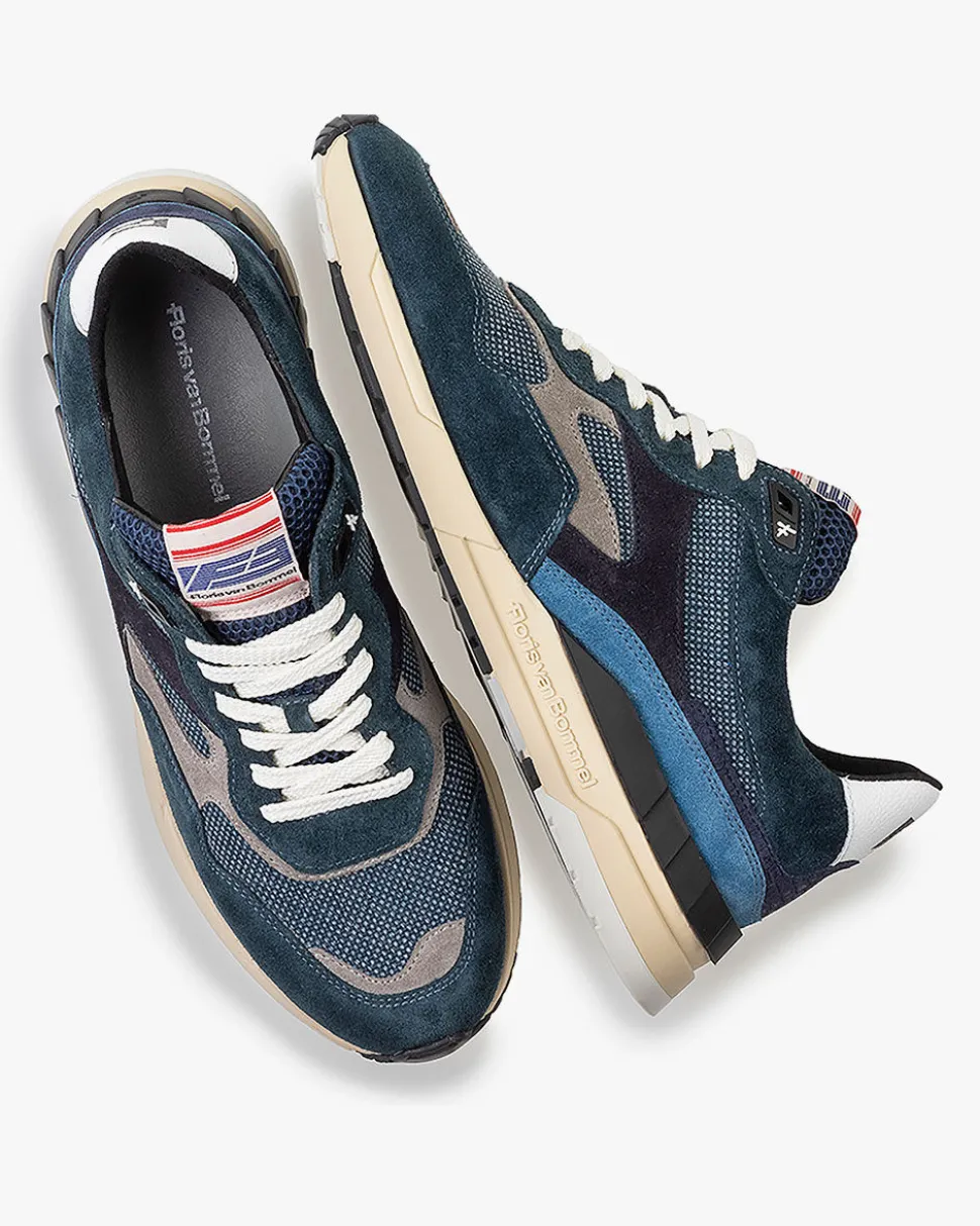 Sneaker>Floris van Bommel De Runner 02.15 Blau