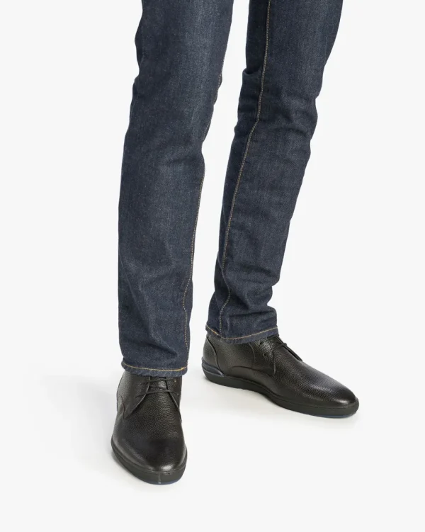 Schnürer | Stiefeletten>Floris van Bommel De Scooper 02.15 Schwarz