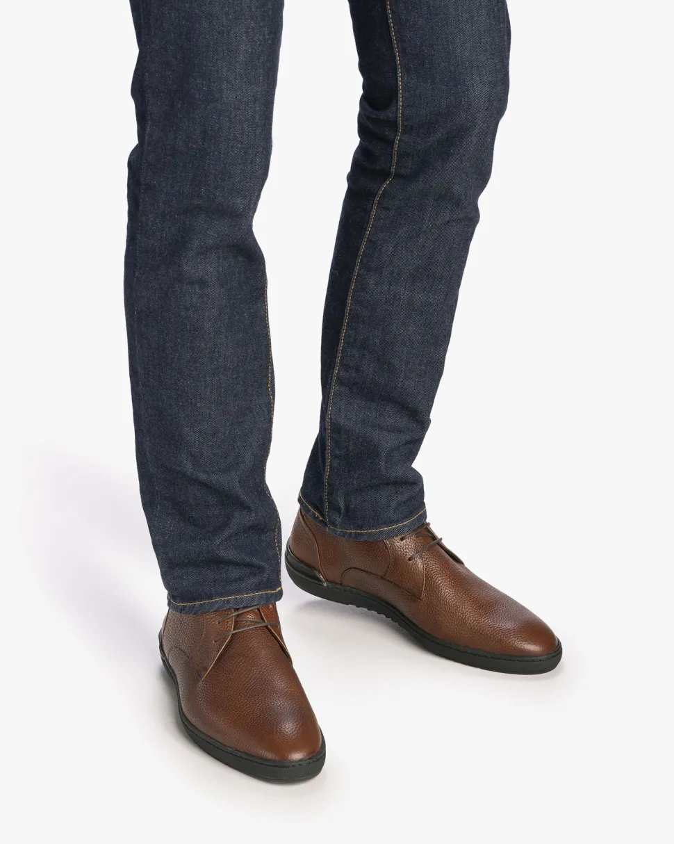 Schnürer | Stiefeletten>Floris van Bommel De Scooper 02.19 Cognac