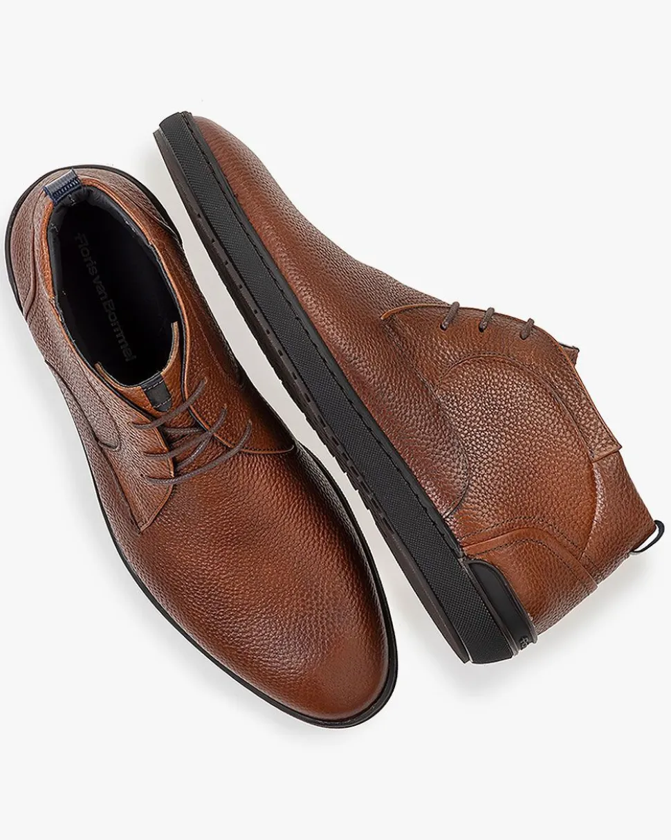 Schnürer | Stiefeletten>Floris van Bommel De Scooper 02.19 Cognac