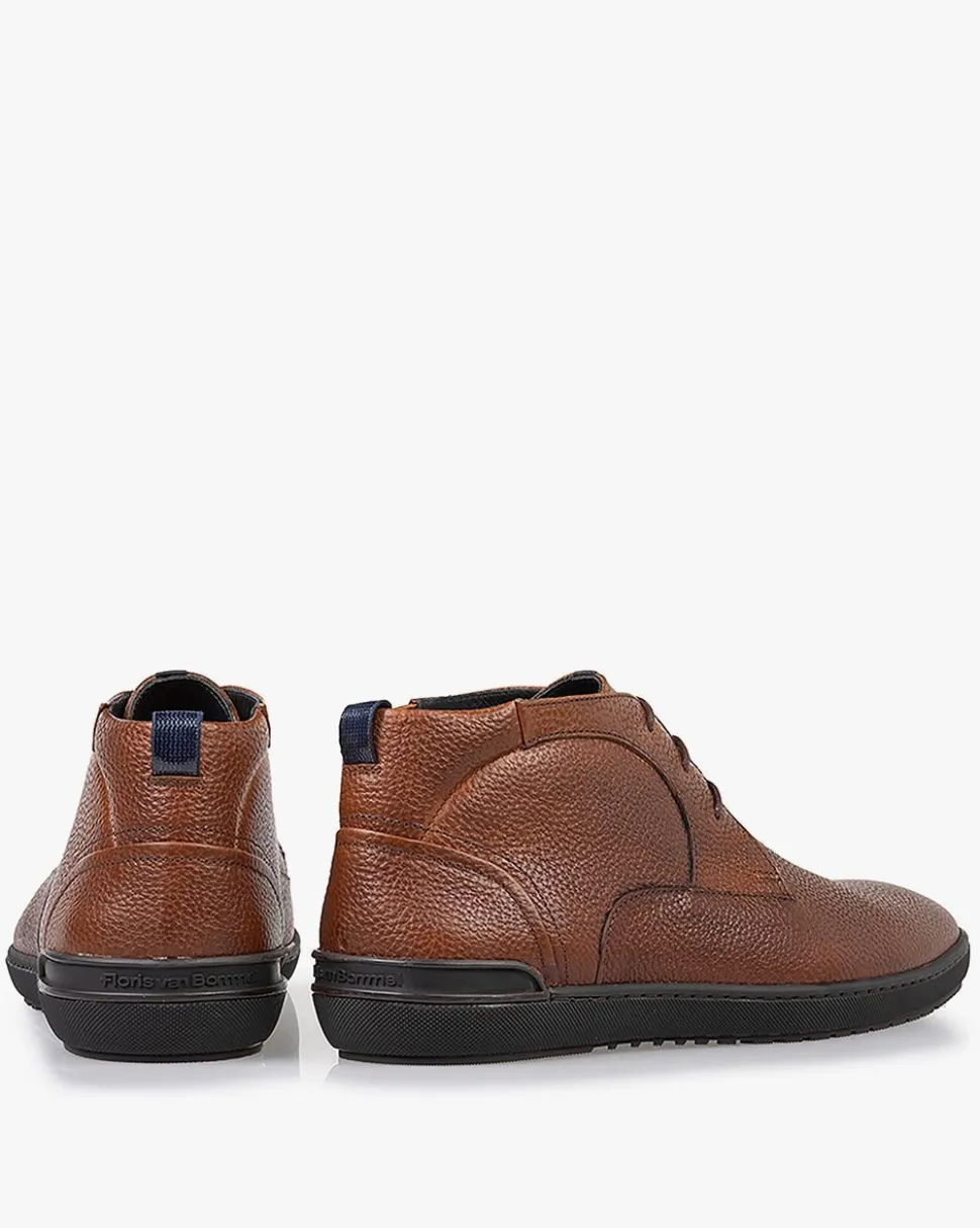 Schnürer | Stiefeletten>Floris van Bommel De Scooper 02.19 Cognac