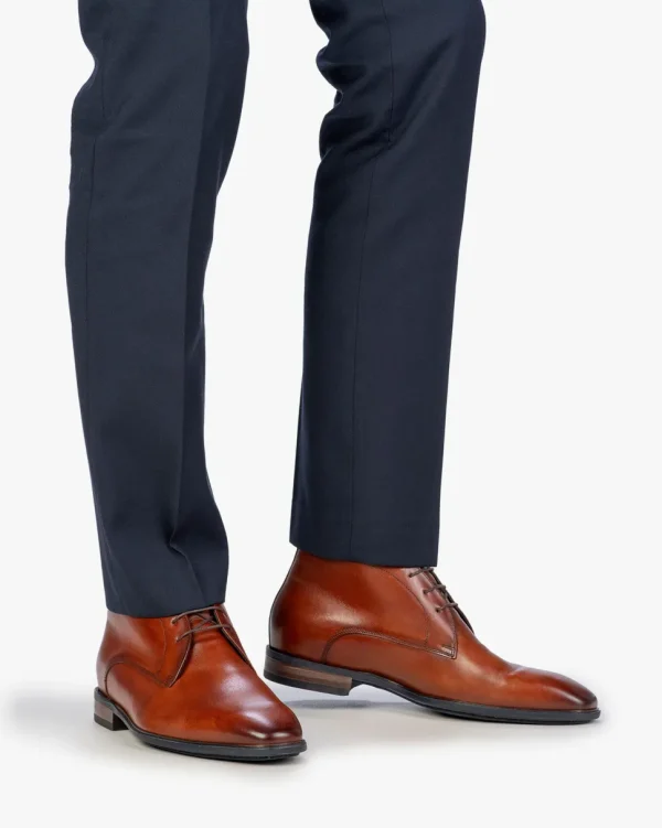 Hochzeit | Business Schuhe>Floris van Bommel De Slimmer 02.05 Dunkelcognac