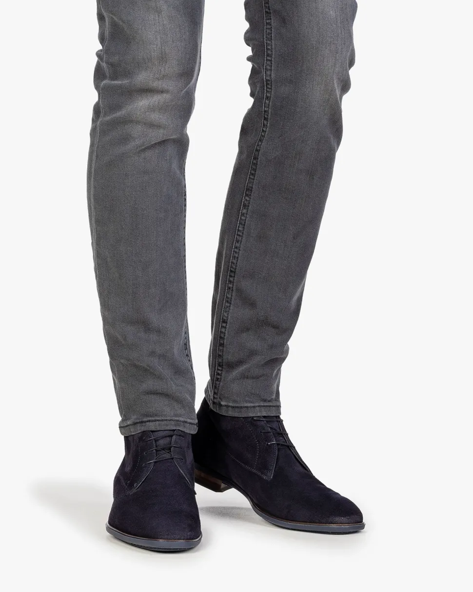 Schnürer | Stiefeletten>Floris van Bommel De Slimmer 02.02 Dunkelblau