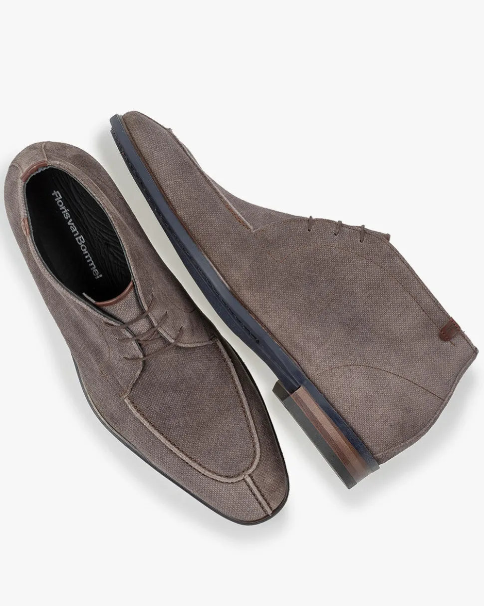 Stiefeletten>Floris van Bommel De Slimmer 03.01 Taupe