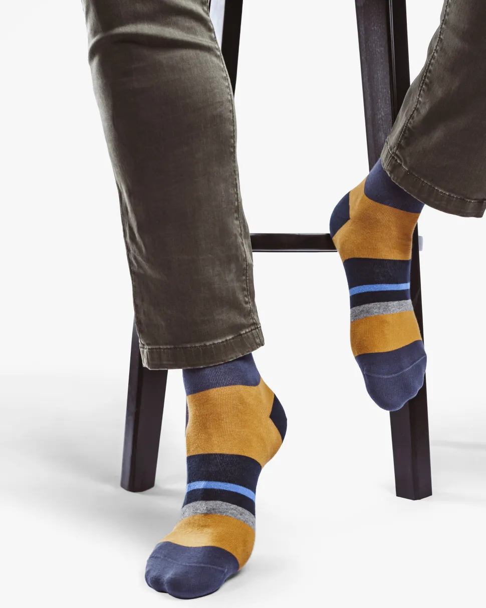 Socken>Floris van Bommel De Sokker 07.01 Multi-colour / Blau