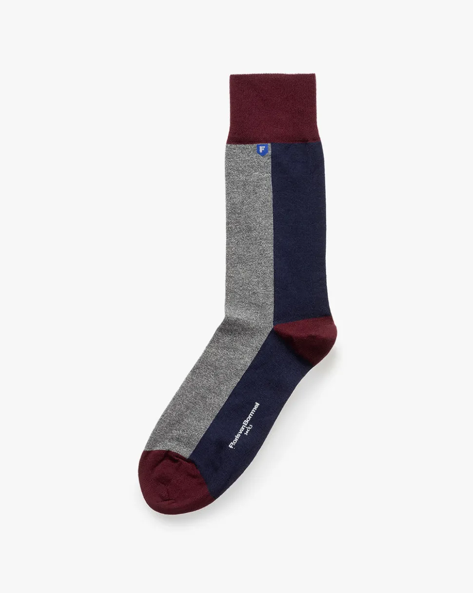 Socken>Floris van Bommel De Sokker 02.01 Grau