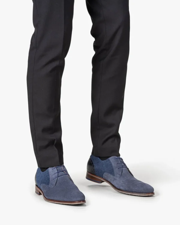 Schnürer>Floris van Bommel De Stapper 17.95 Blau