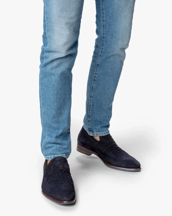 Loafers>Floris van Bommel De Stapper 49.01 Dunkelblau