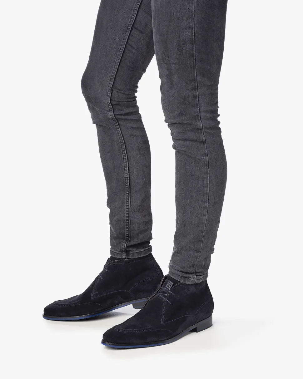 Hochzeit | Business Schuhe>Floris van Bommel De Stapper 42.02 Dunkelblau
