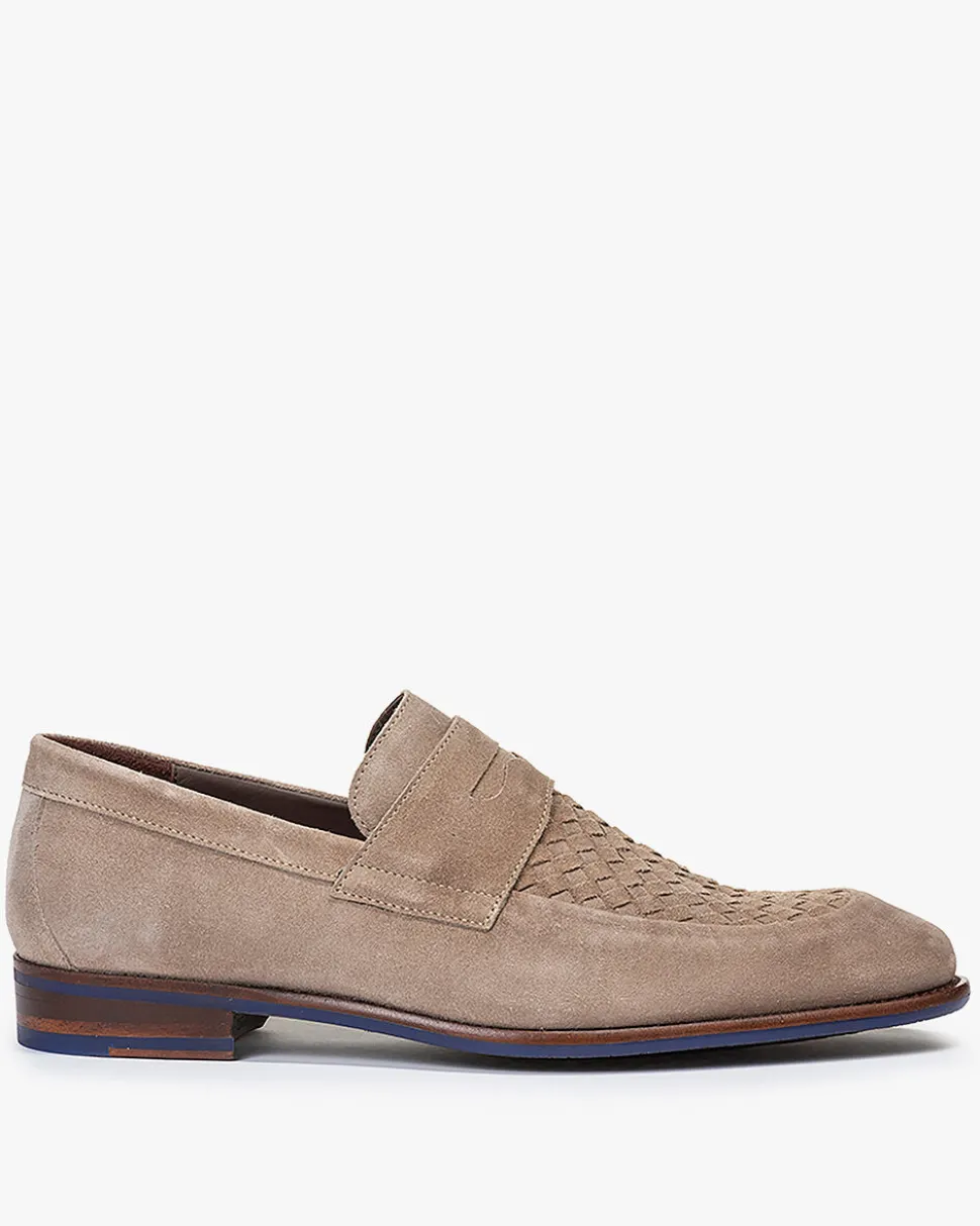 Hochzeit | Loafers>Floris van Bommel De Stapper 49.02 Hellbraun