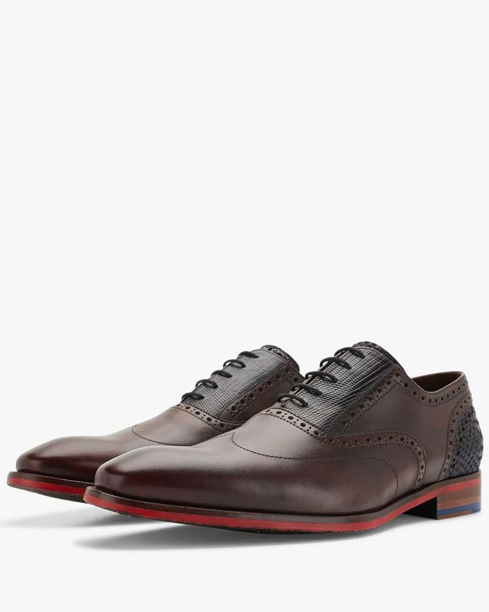 Schick im Büro | Business Schuhe>Floris van Bommel De Stapper 03.02 Dunkelbraun