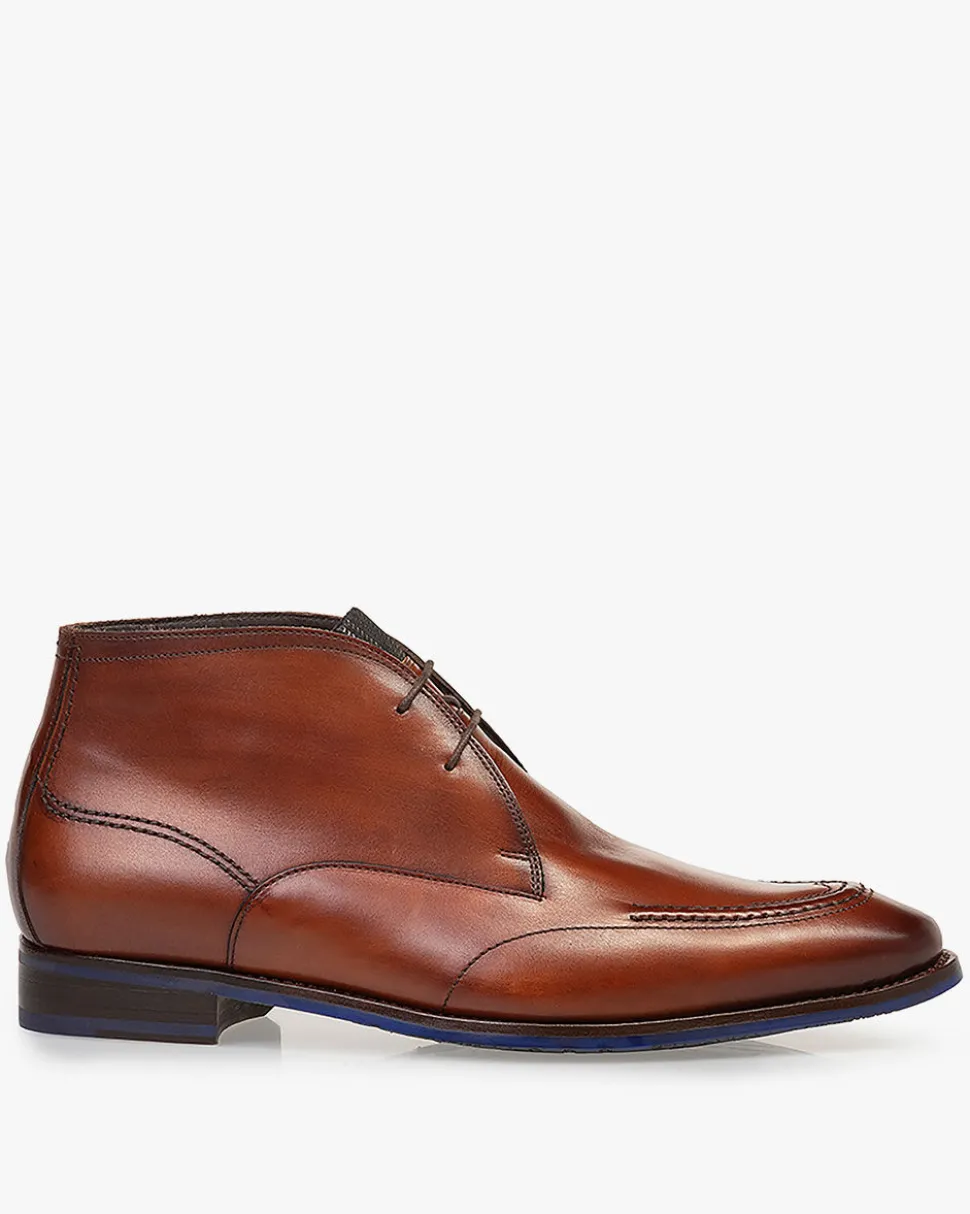 Schick im Büro | Business Schuhe>Floris van Bommel De Stapper 42.00 Dunkelcognac