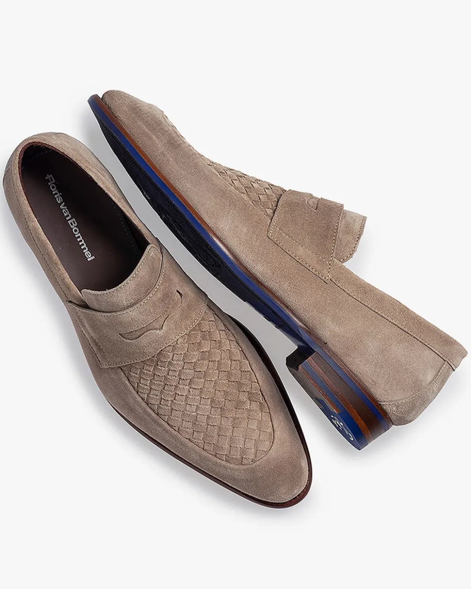 Hochzeit | Loafers>Floris van Bommel De Stapper 49.02 Hellbraun