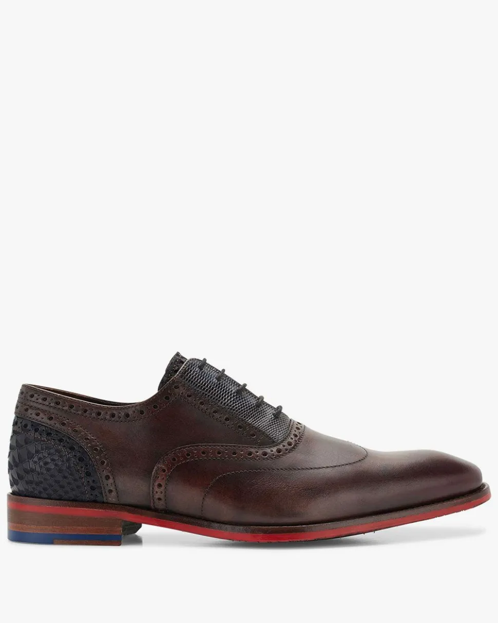 Schick im Büro | Business Schuhe>Floris van Bommel De Stapper 03.02 Dunkelbraun