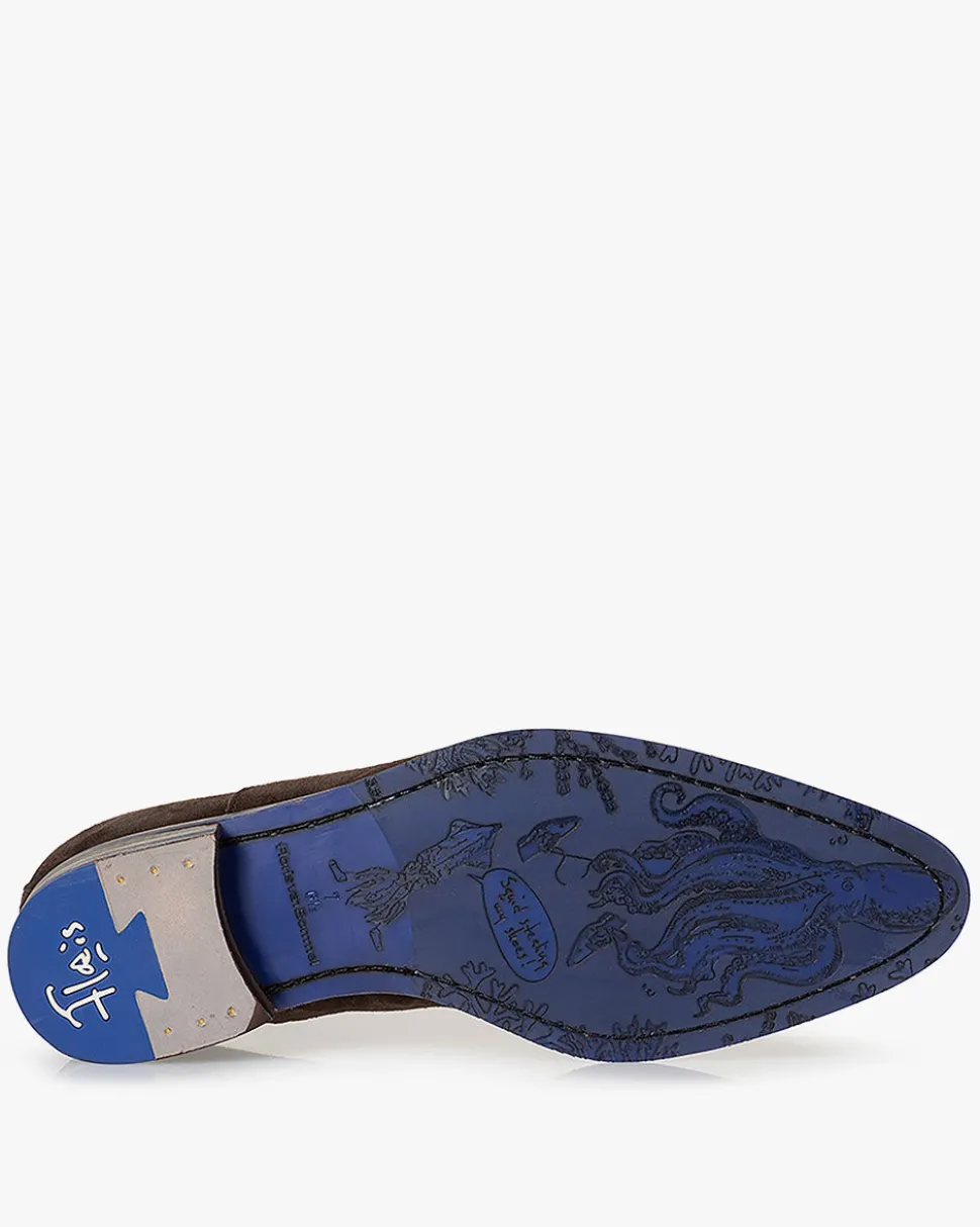 Hochzeit | Business Schuhe>Floris van Bommel De Stapper 42.01 Dunkelbraun