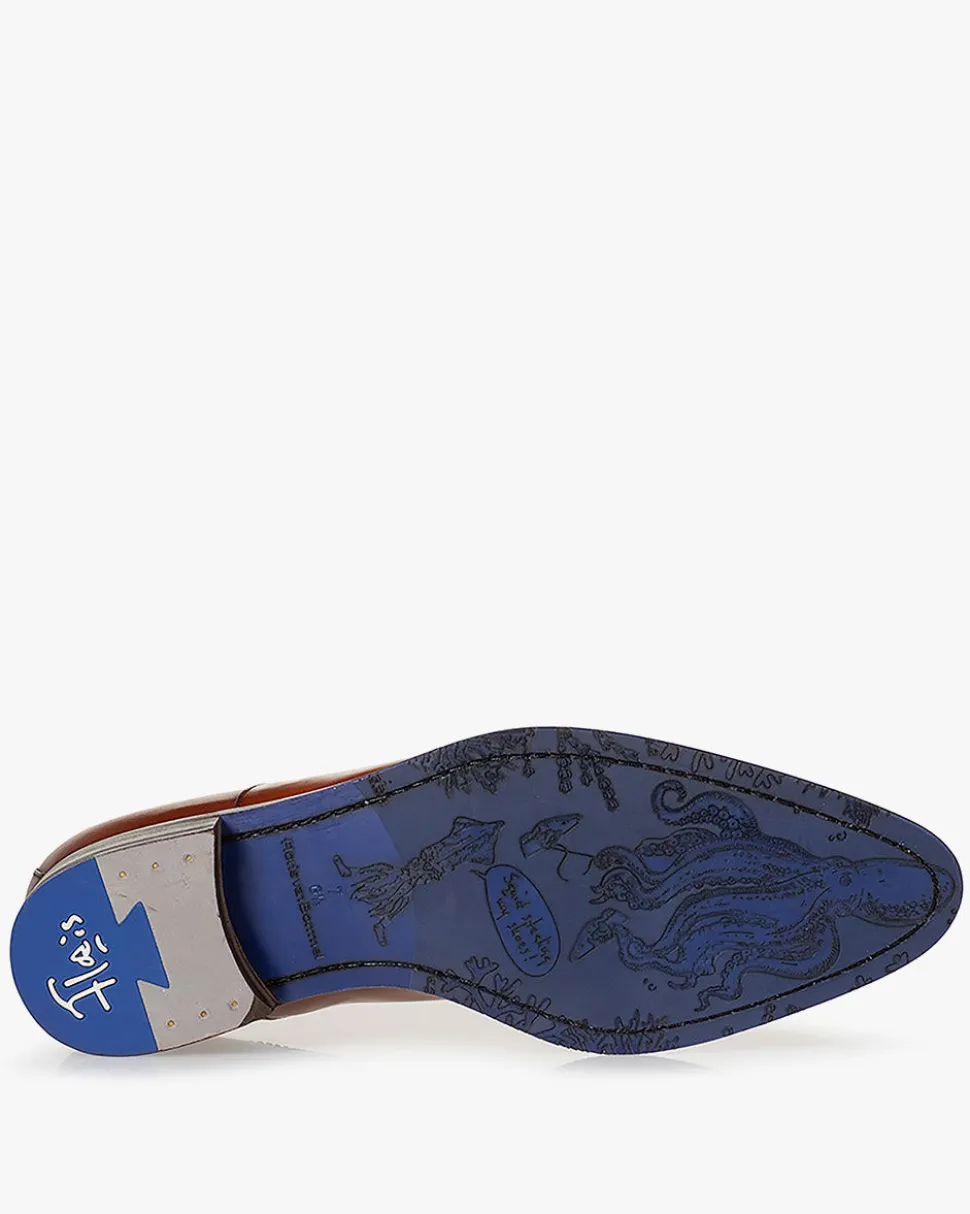 Schick im Büro | Business Schuhe>Floris van Bommel De Stapper 42.00 Dunkelcognac