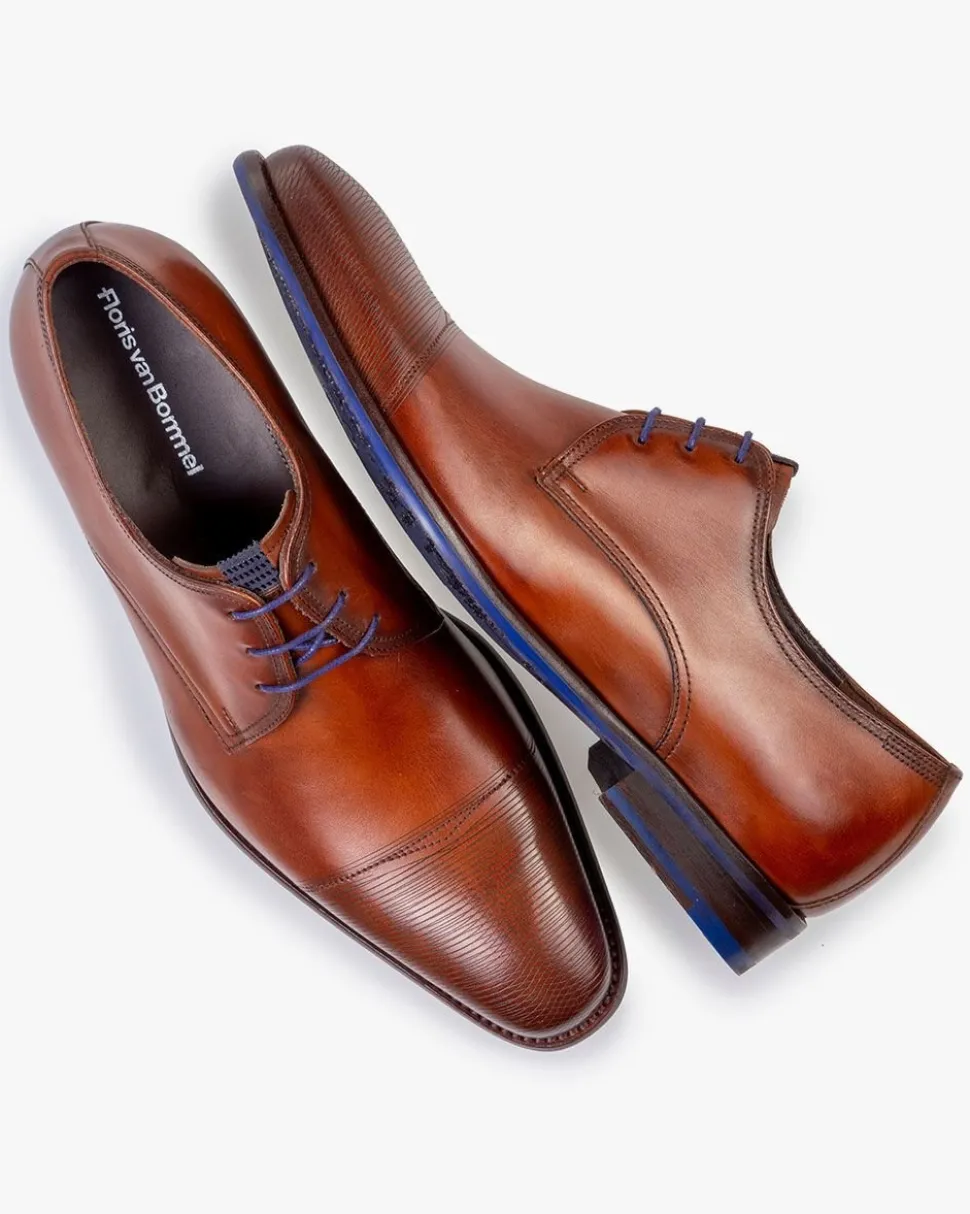 Business Schuhe | Schnürer>Floris van Bommel De Stijler 17.00 Dunkelcognac