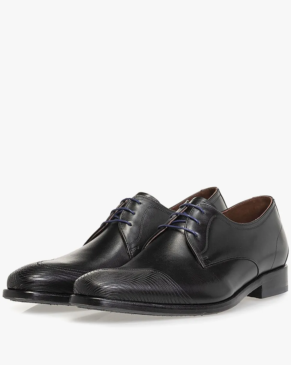 Hochzeit | Business Schuhe>Floris van Bommel De Stijler 32.02 Schwarz