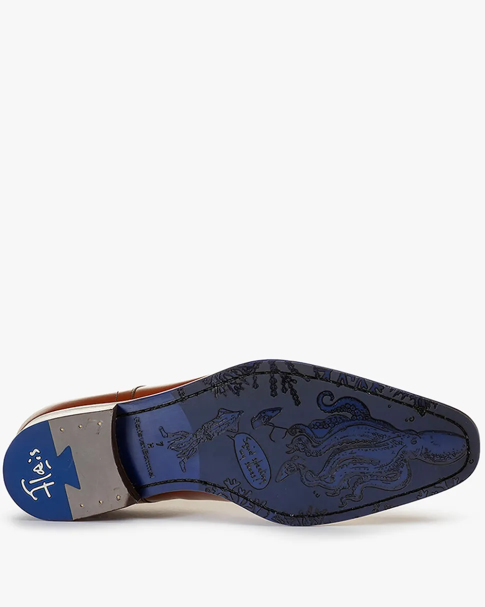 Schick im Büro | Business Schuhe>Floris van Bommel De Stijler 37.00 Dunkelcognac