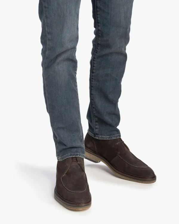 Hochwinter | Stiefeletten>Floris van Bommel De Tanker 01.13 Dunkelbraun