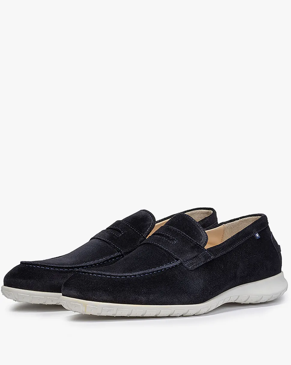 Loafers>Floris van Bommel De Wolker 02.04 Dunkelblau