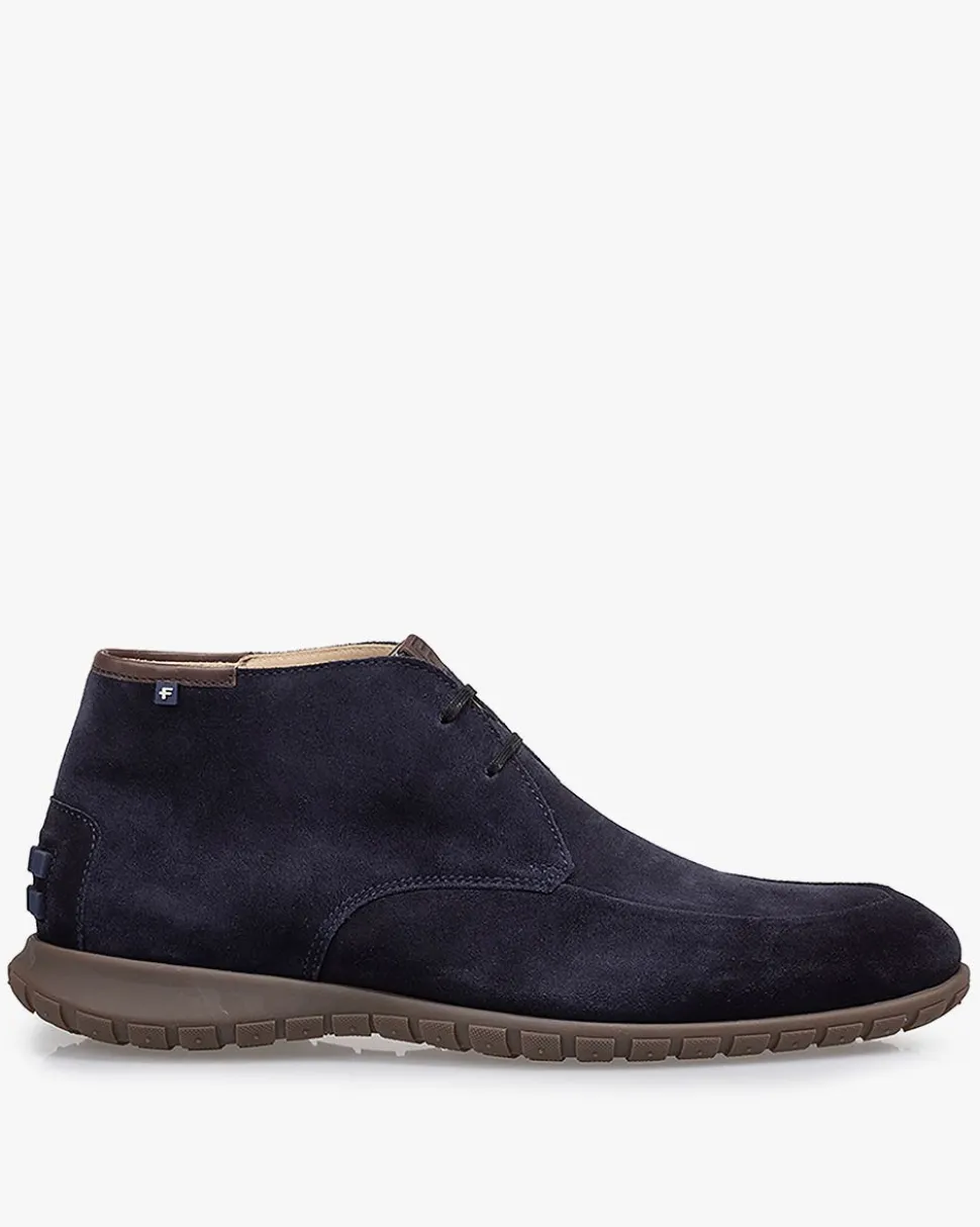 Schnürer | Stiefeletten>Floris van Bommel De Wolker 04.00 Dunkelblau