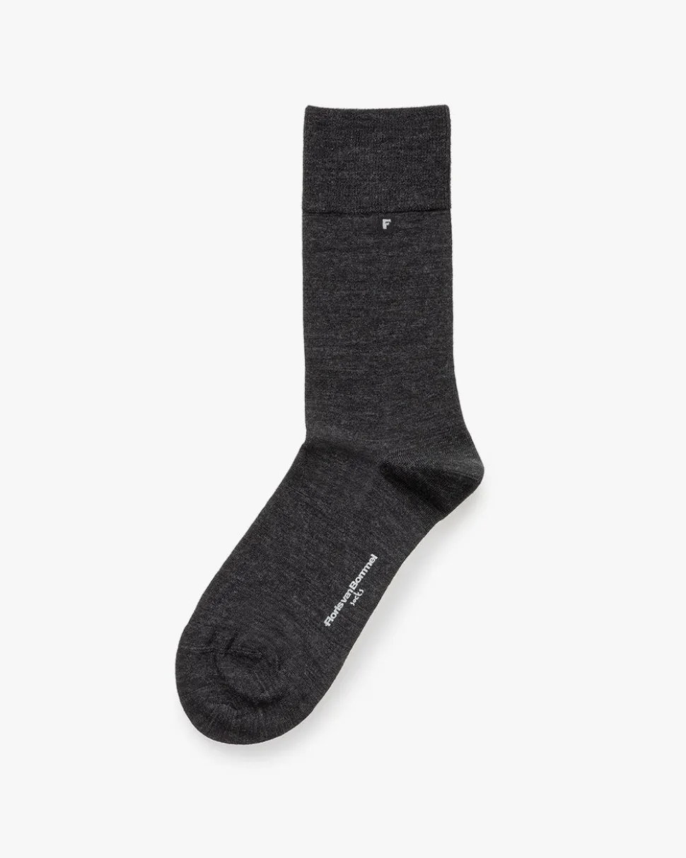 Socken>Floris van Bommel De Woller 01.03 Dunkelgrau