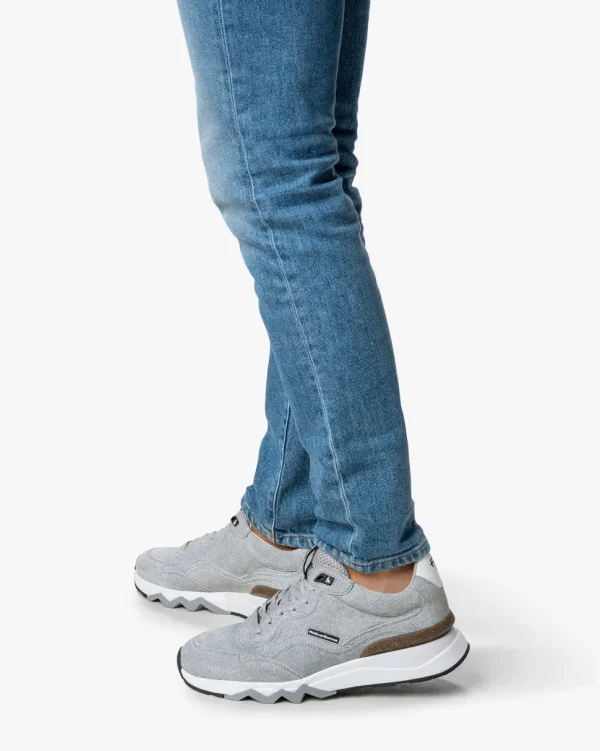 Sneaker>Floris van Bommel De Zager 02.48 Hellgrau