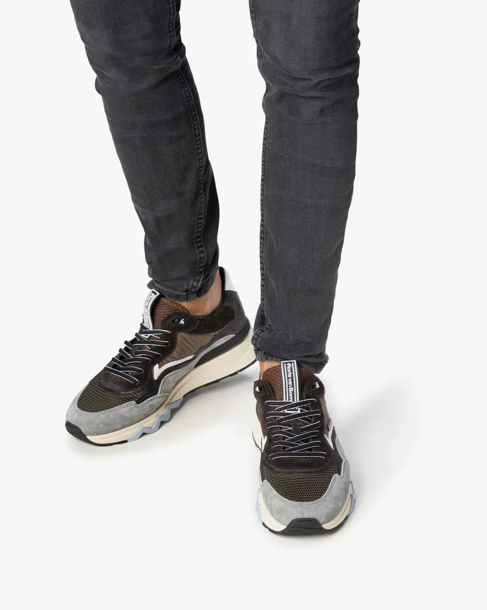 Sneaker>Floris van Bommel De Zager 05.01 Grau kombi