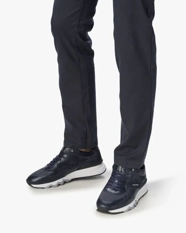 Hochwinter | Sneaker>Floris van Bommel De Zager 02.39 Dunkelblau