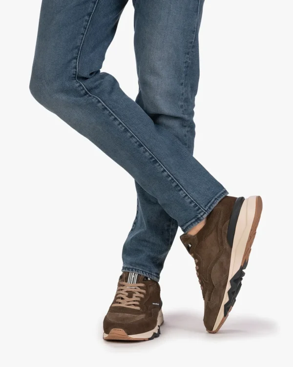 Weekend | Sneaker>Floris van Bommel De Zager 02.00 Taupe / Mittelbraun
