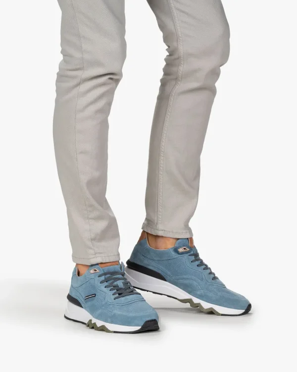 Sneaker>Floris van Bommel De Zager 02.24 Hellblau