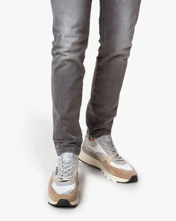 Sneaker>Floris van Bommel De Zager 07.09 Hellbraun