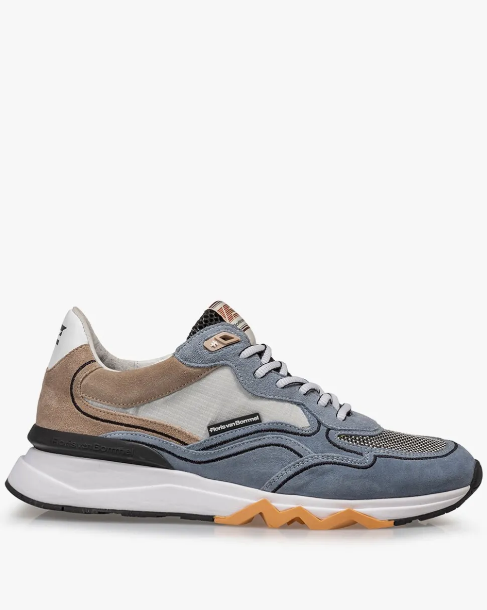 Sneaker>Floris van Bommel De Zager 03.00 Hellblau