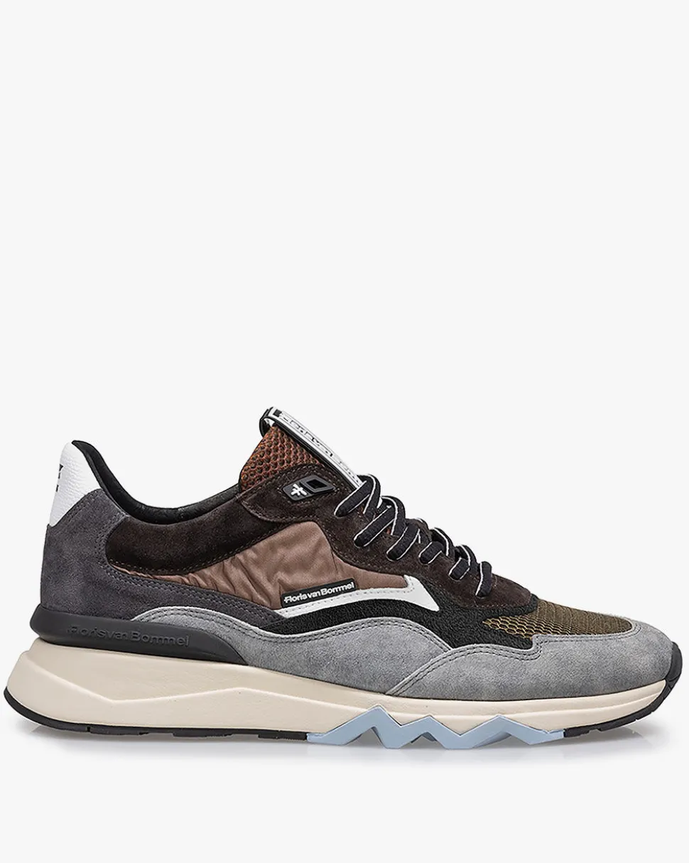 Sneaker>Floris van Bommel De Zager 05.01 Grau kombi