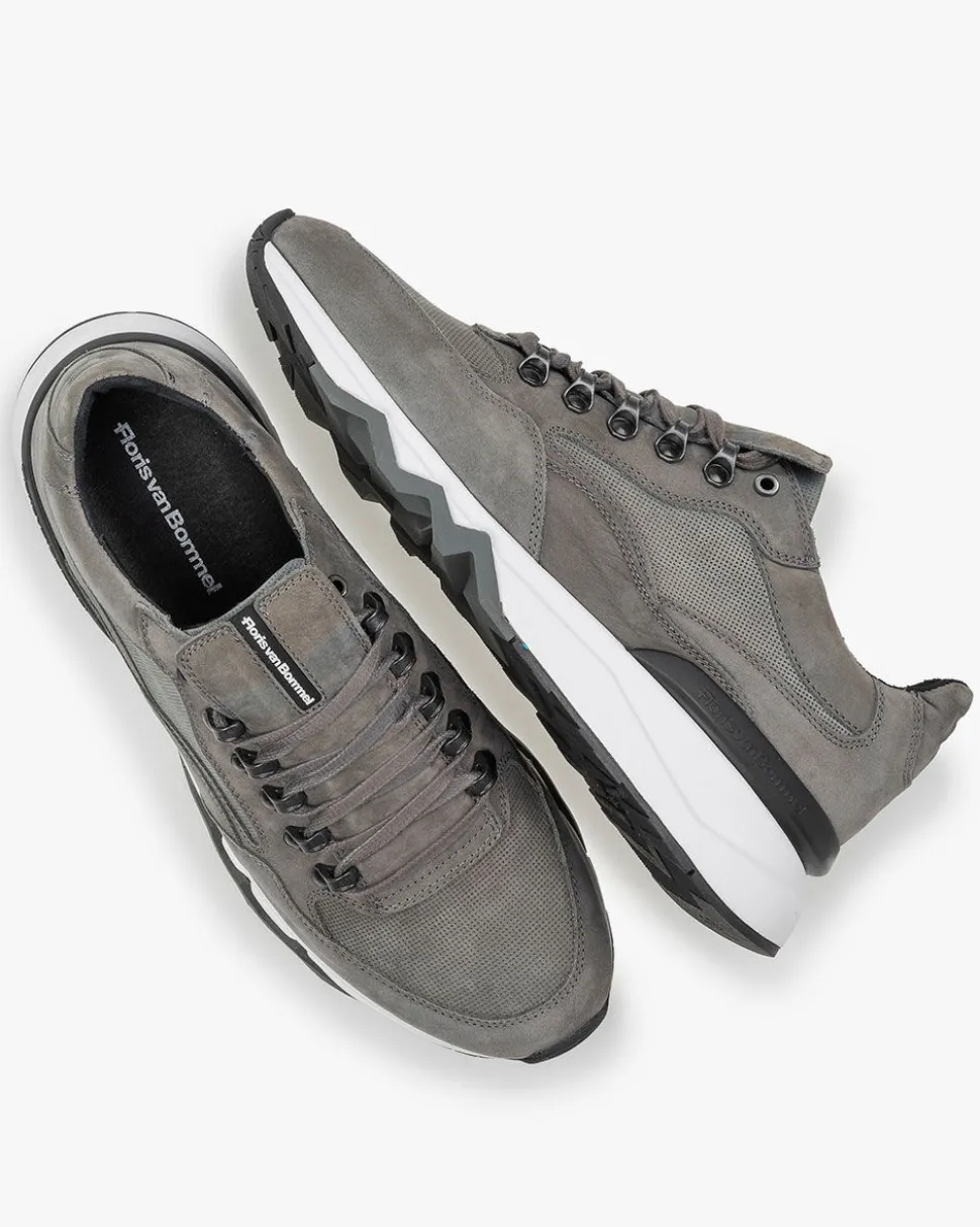 Sneaker>Floris van Bommel De Zager 01.01 Grau