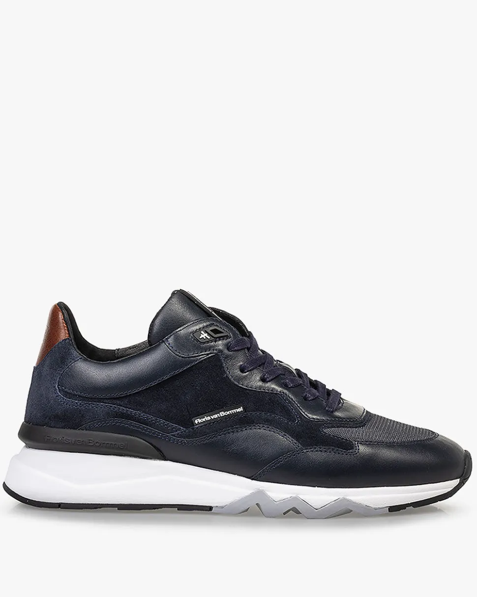 Hochwinter | Sneaker>Floris van Bommel De Zager 02.39 Dunkelblau