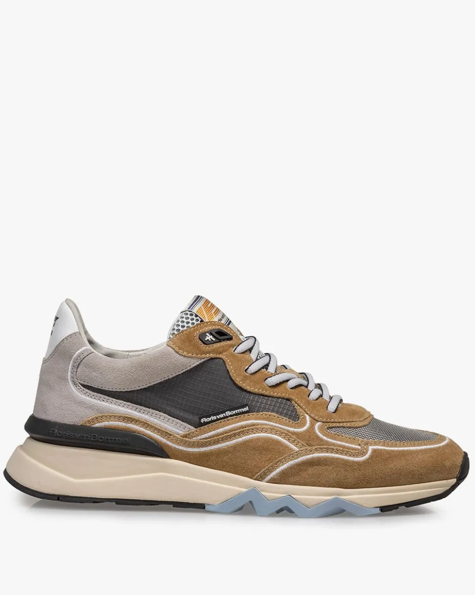 Sneaker>Floris van Bommel De Zager 03.01 Hellbraun