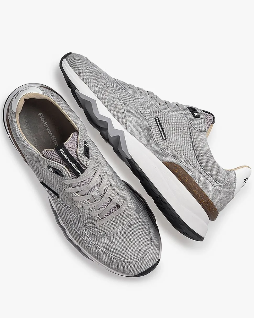 Sneaker>Floris van Bommel De Zager 02.48 Hellgrau