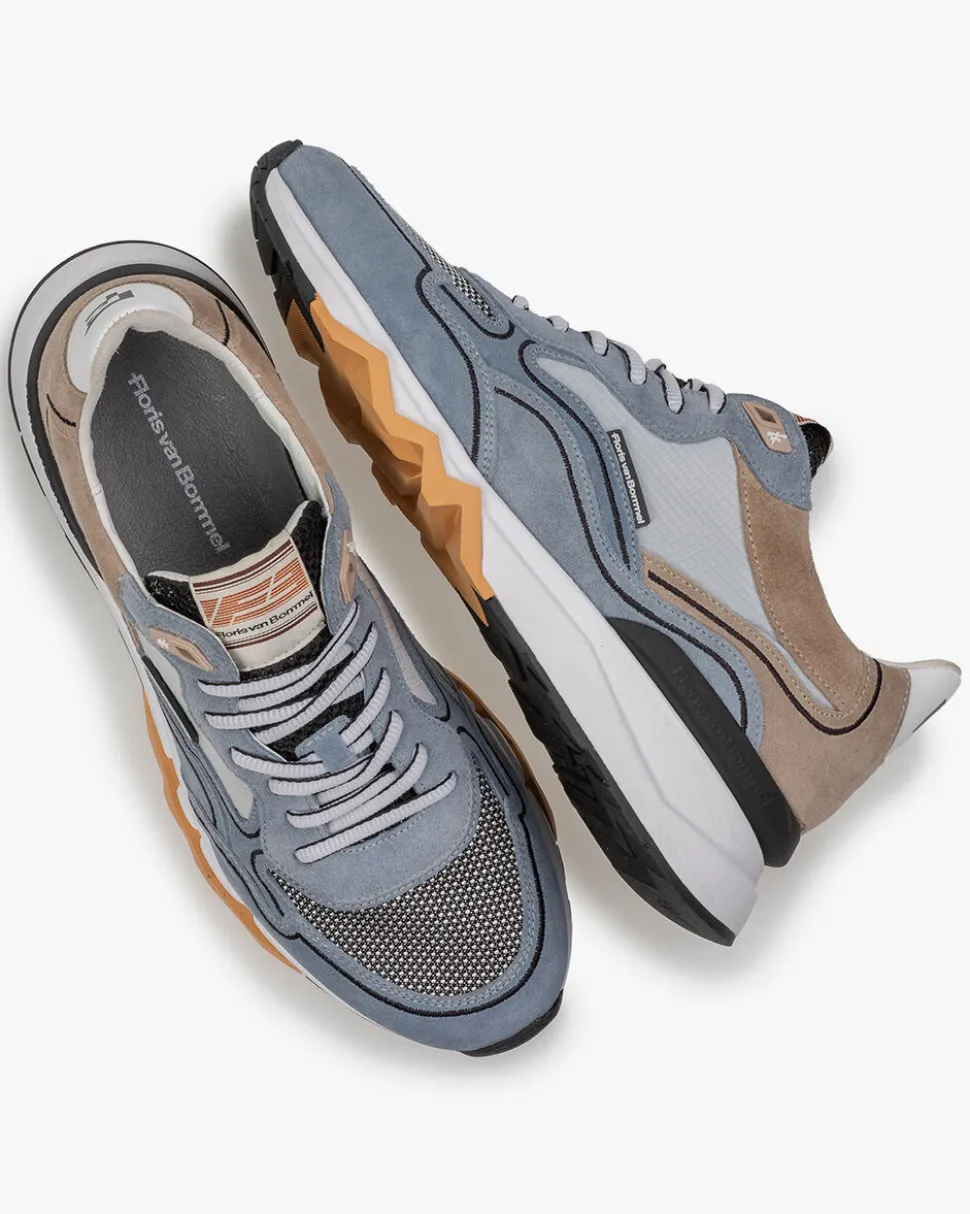 Sneaker>Floris van Bommel De Zager 03.00 Hellblau