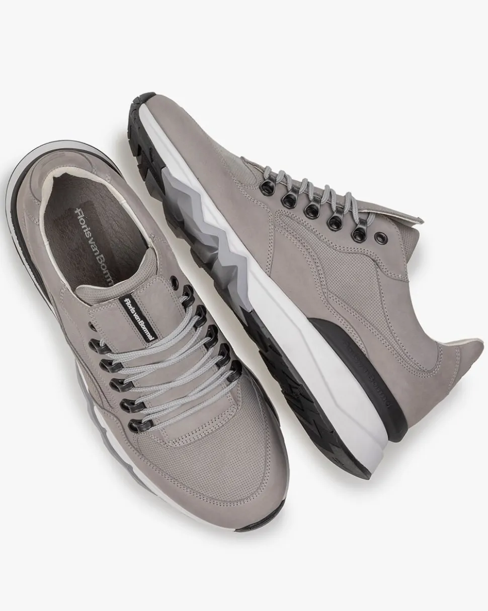Sneaker>Floris van Bommel De Zager 01.06 Hellgrau