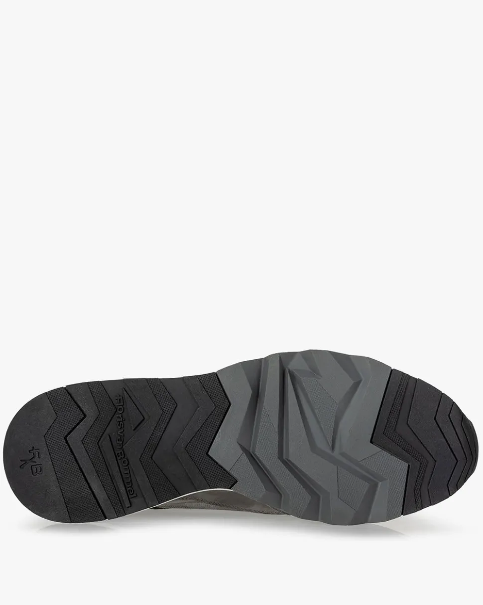 Sneaker>Floris van Bommel De Zager 01.01 Grau
