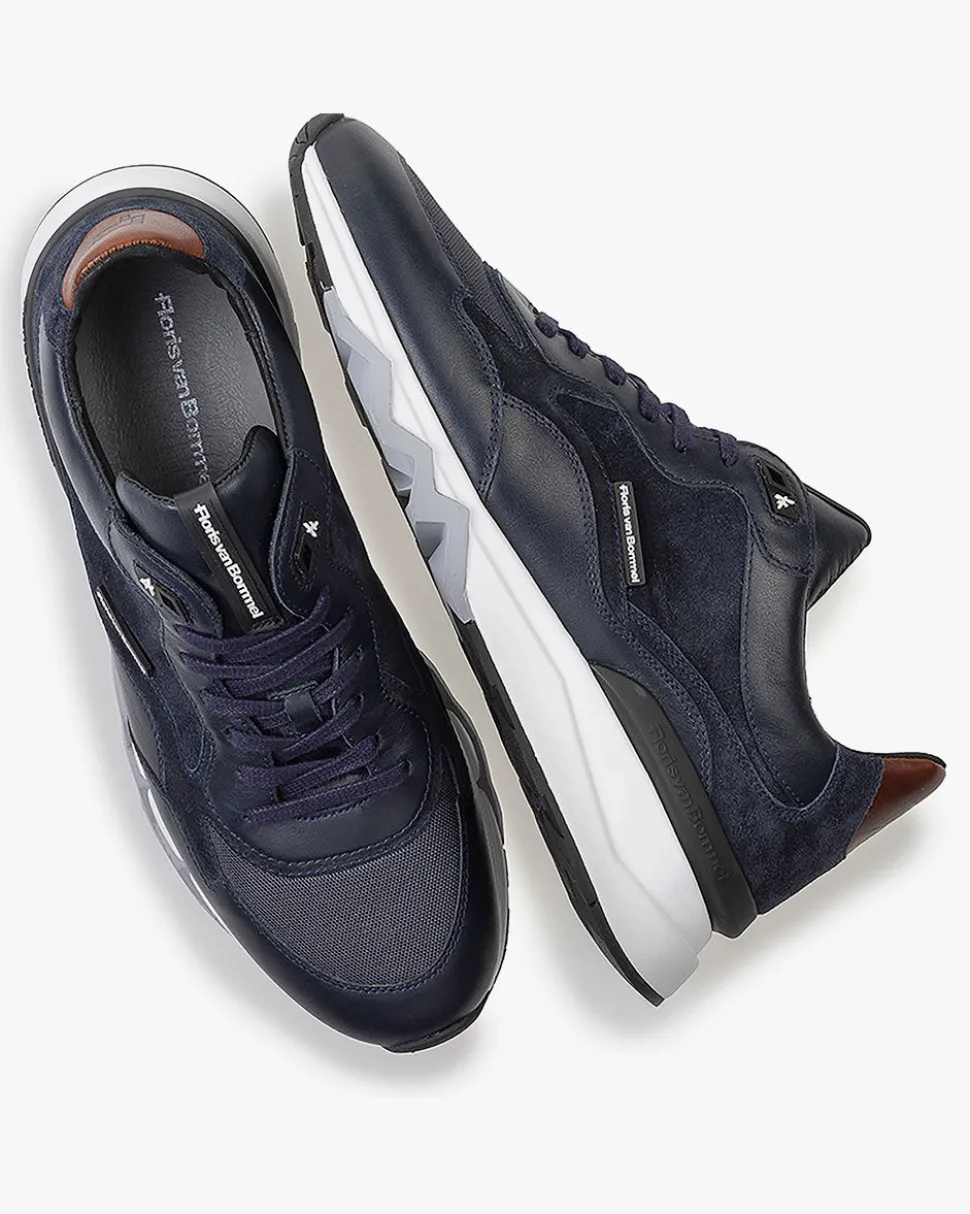 Hochwinter | Sneaker>Floris van Bommel De Zager 02.39 Dunkelblau